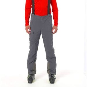 Men’s spyder sentinel XL grey ski snowboard pants bib snow winter